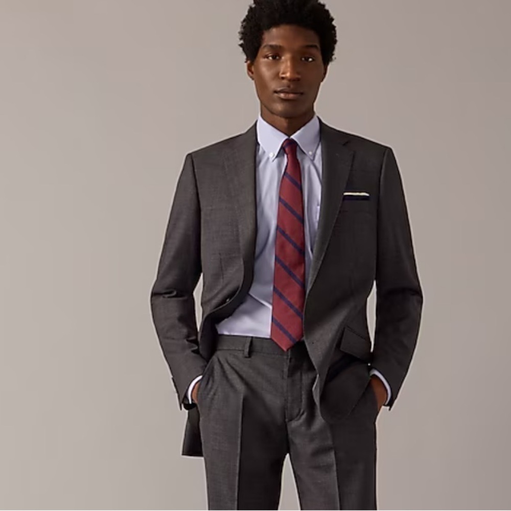 NWOT j crew Ludlow Slim-fit suit jacket in Italian stretch worsted wool blend